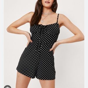 Black Playsuit NWT